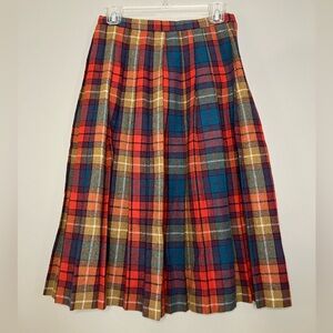 Vintage Jones New York Plaid Skirt
